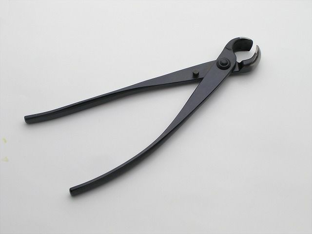 盆栽用はさみ こぶ切鋏 210mm 黒 大