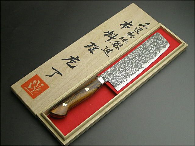 粉末ハイスR2 割込み ステンレス ダマスカス包丁