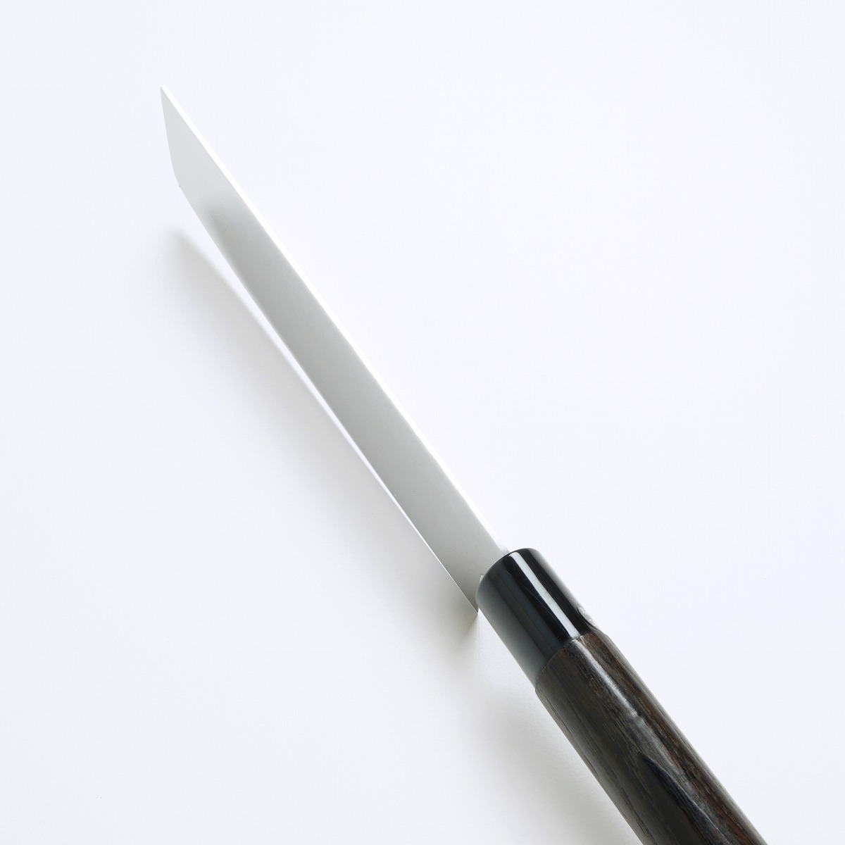 ZA18 菜切り包丁165mm 焼き栗柄 刃の薄さ