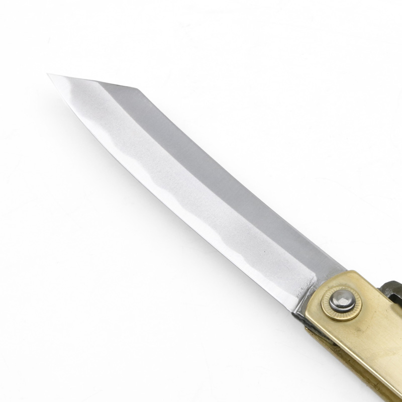 肥後守定駒 真鍮 特別手造り「特大」