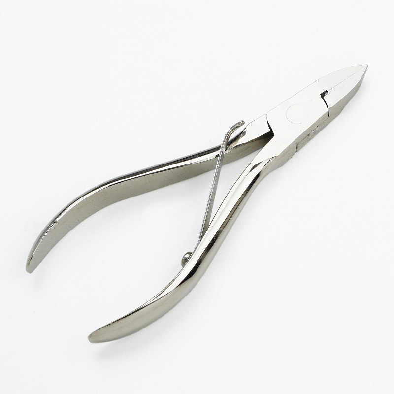 ニッパー型巻爪用直刃爪切り刃先