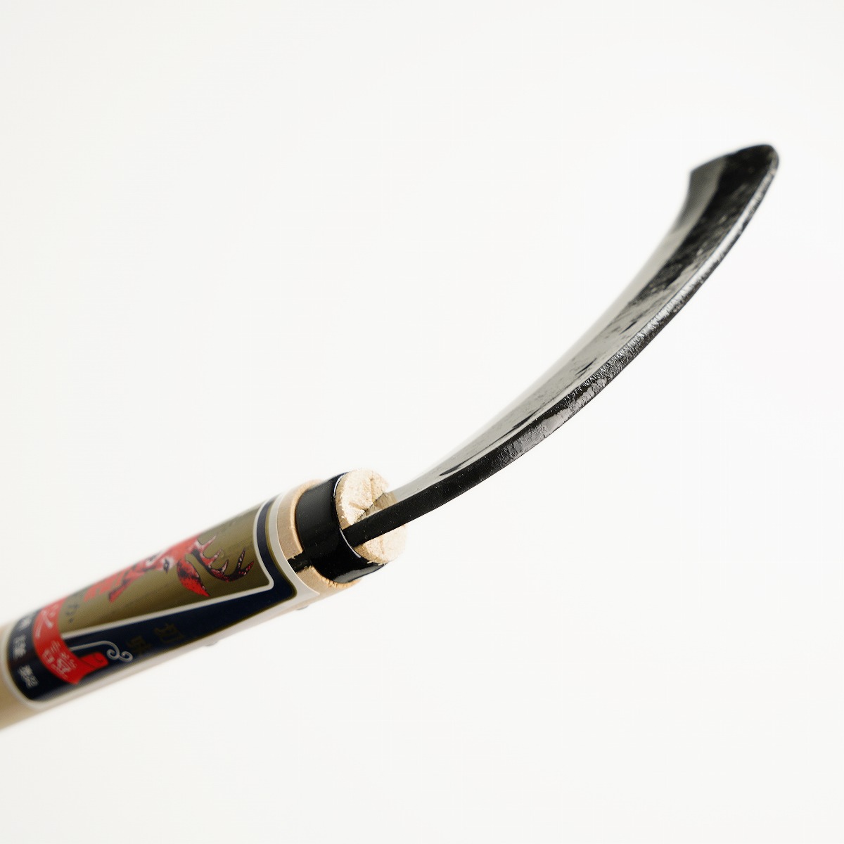 雄鹿 草刈鎌 両刃中厚鎌180mm 背の写真