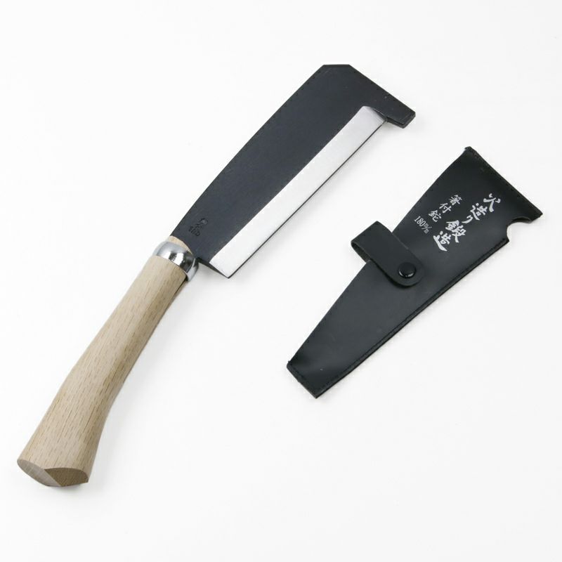 箸付黒打ち鉈 片刃180mm
