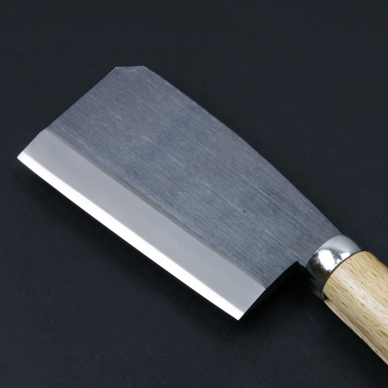 黒打厚鉈 東型 両刃135mm 刃先２