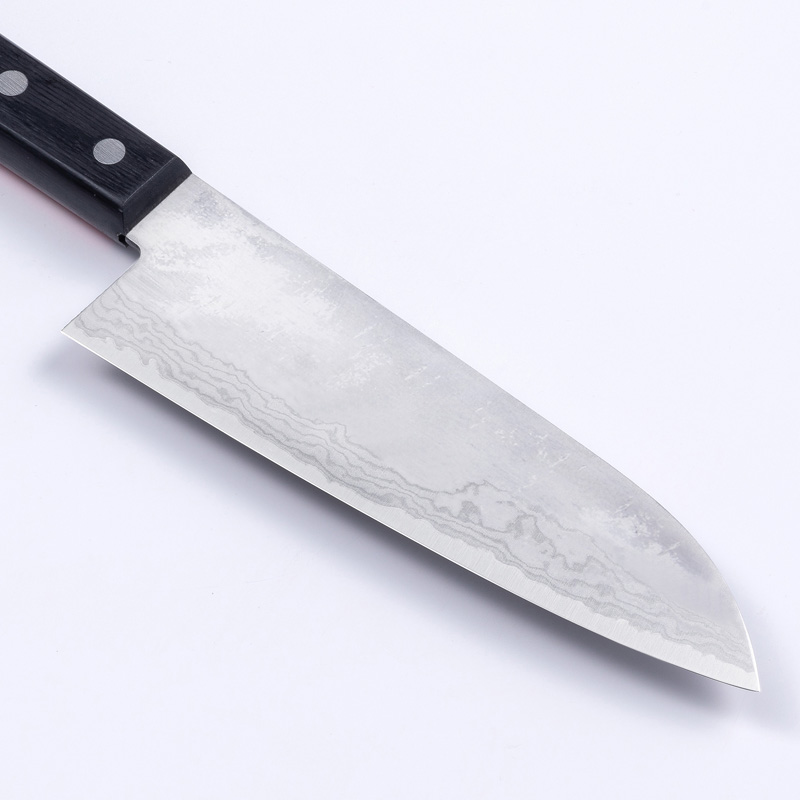 重宏別作 V金10号ステンレス積層 三徳包丁刃先