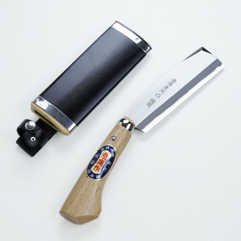 高級 腰鉈 両刃150mm白紙鋼