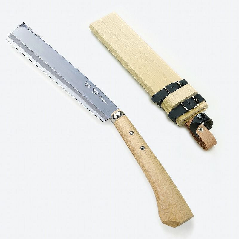 極上 腰鉈 片刃 240mm 左利き用