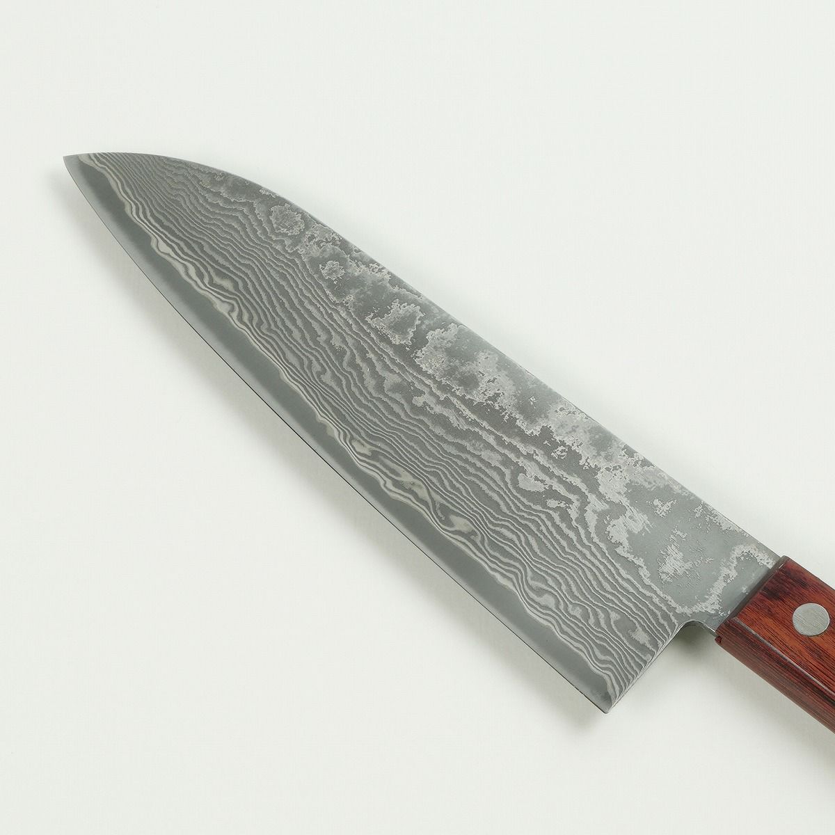 三徳包丁 両刃 165mm 粉末ステンレス積層鋼