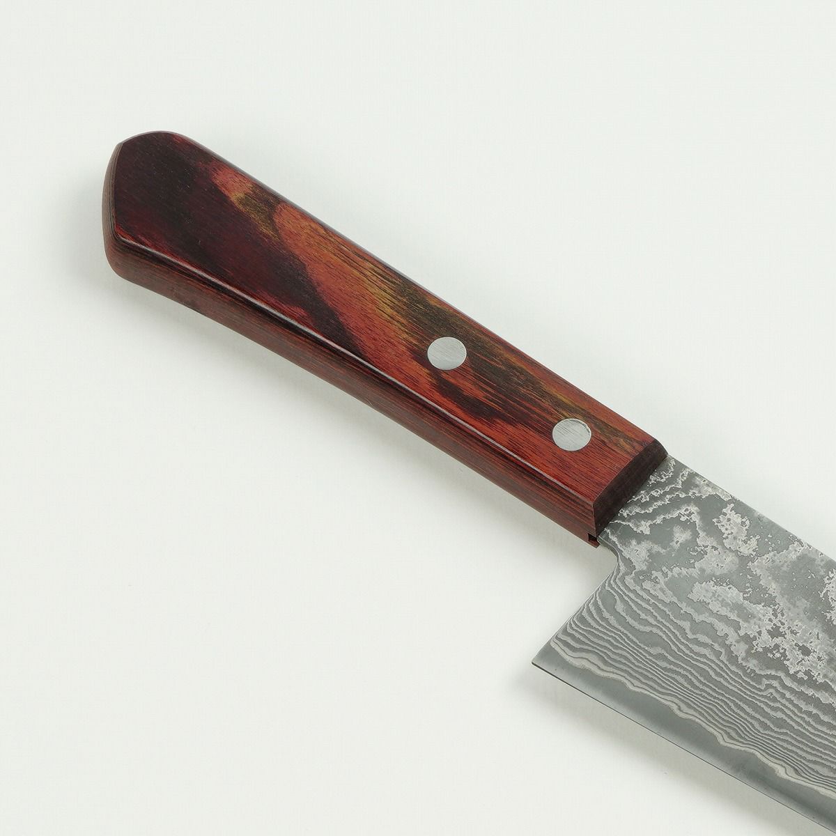 三徳包丁 両刃 165mm 粉末ステンレス積層鋼