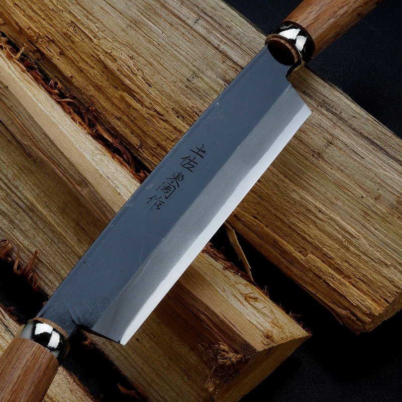 両手皮剥き刃先