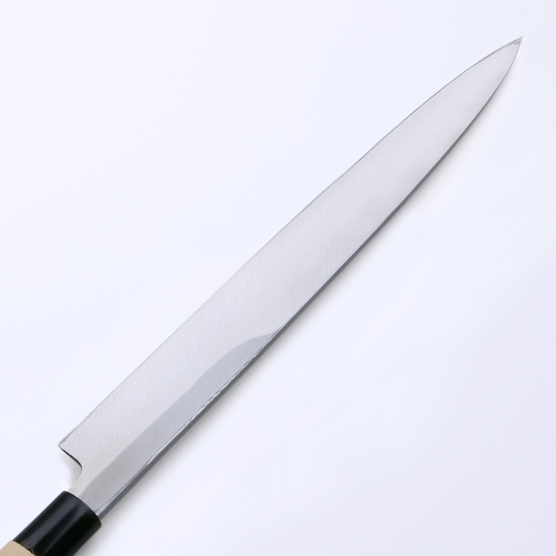 堺重勝 柳刃包丁 刃の裏