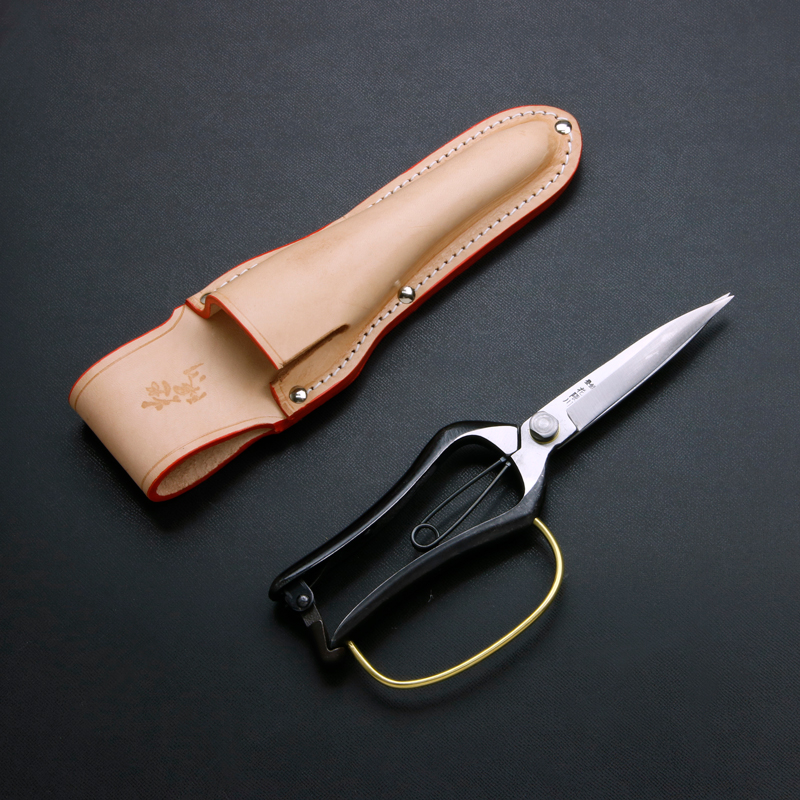花隈川 片手刈込鋏 ケースセット