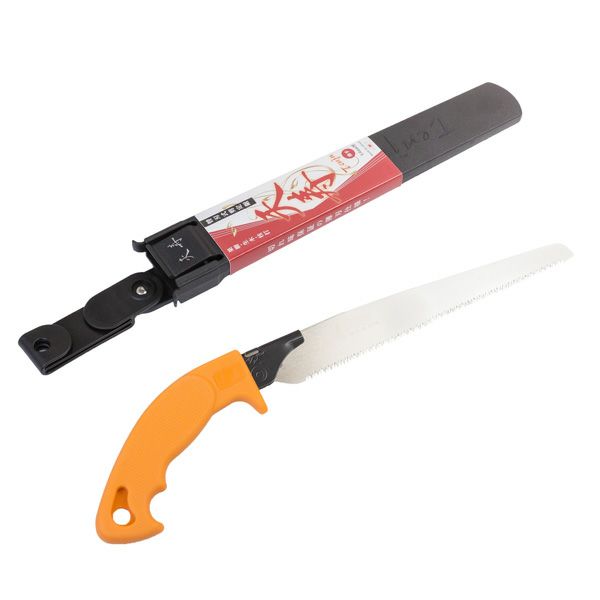 果樹剪定専用 天寿 替刃式鞘入剪定鋸210mm 本体