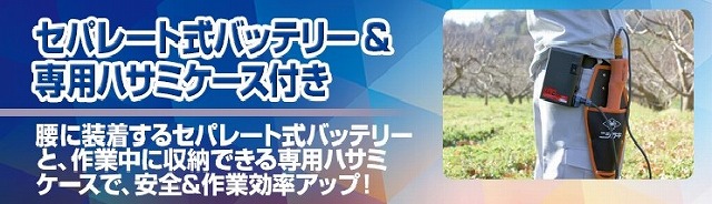 セパレート式バッテリー