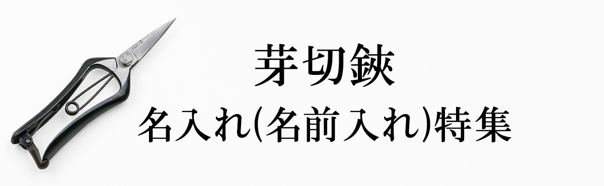 名入れ 芽切鋏