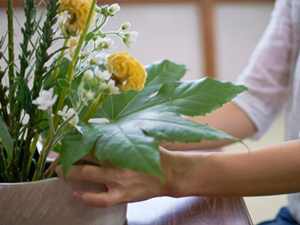お花好きのお母さんに