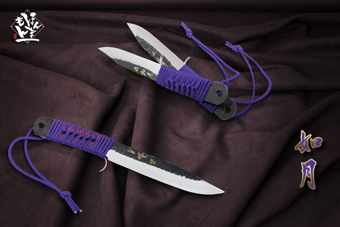 青紙鋼 ロープ巻き剣鉈