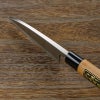 出刃包丁 片刃 135mm 銀三ステンレス 桜柄 左利き用
