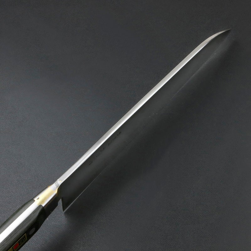 武蔵国光月作 洋出刃包丁 両刃 270mm 峰