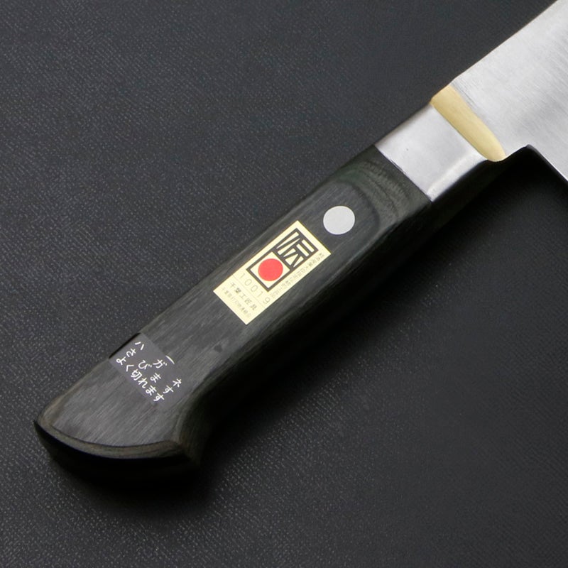 武蔵国光月作 洋出刃包丁 両刃 270mm 柄