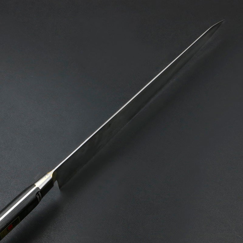 武蔵国光月作 筋引包丁 両刃 300mm 峰