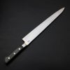 武蔵国光月作 筋引包丁 両刃 330mm 裏