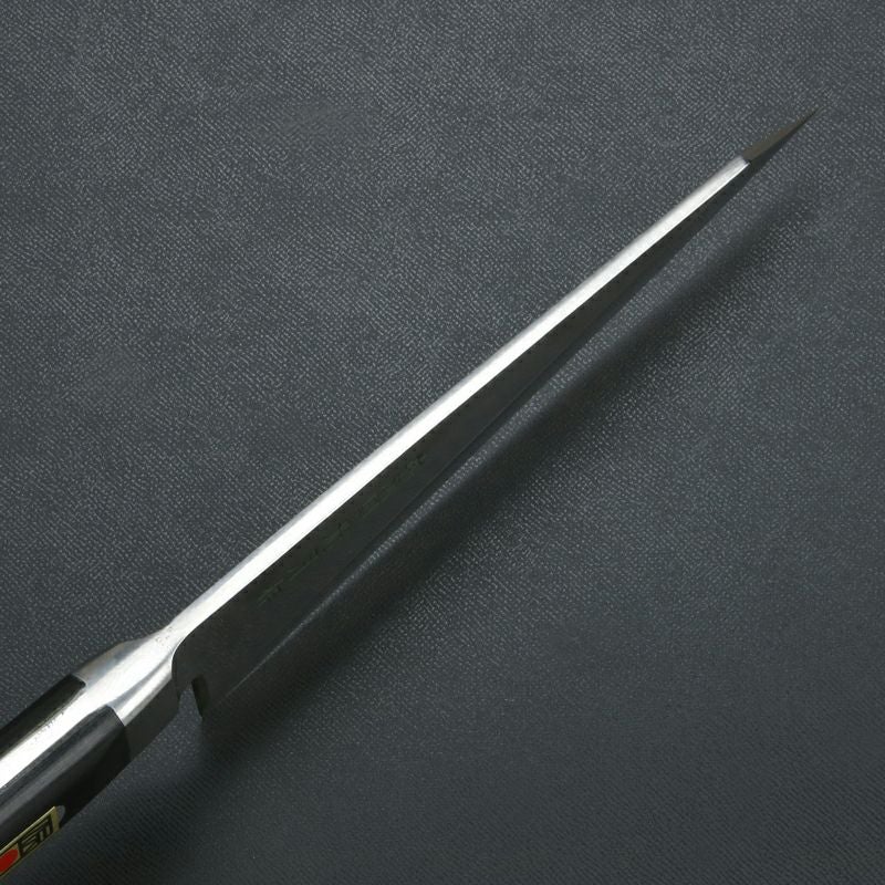 武蔵国光月作 ガラスキ包丁 片刃 180mm