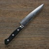 ペティナイフ 両刃 150mm V金10号 ステンレス ダマスカス模様