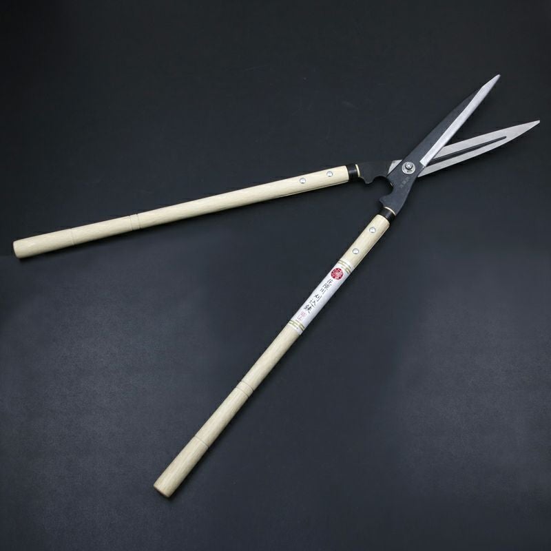 花隈川 刈込鋏 210mm 白紙鋼 鋼付 全体