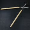 東周作 刈込鋏 165mm 全鋼 太枝切り付き 裏