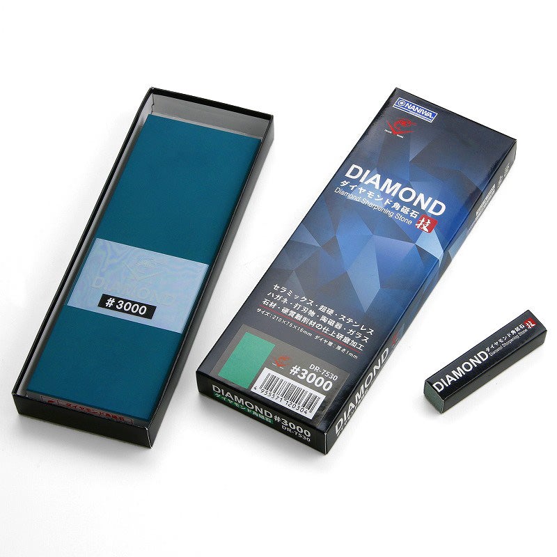 ナニワ エビ印 ダイヤモンド角砥石 #3000 仕上げ砥石 DR-7530 全体