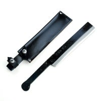 東周作 竹割鉈 両刃180mm 青紙鋼 ケース入