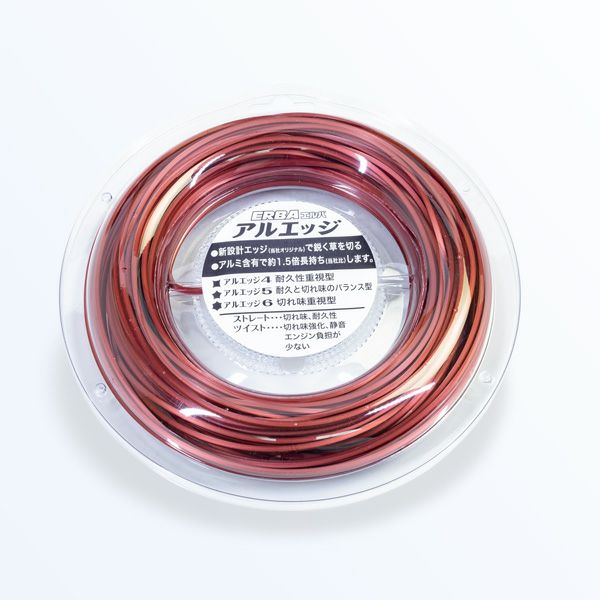 刈払機用 ナイロンコード アルエッジ4 ストレート 2.4mm 50M