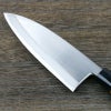出刃包丁 片刃 165mm 白紙2号 鋼付 左利き用