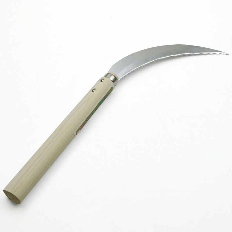 稲荷鹿 野菜切鎌 イ刈型 ステンレス 裏