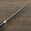 ミソノ 牛刀 両刃 180mm ステンレス モリブデン鋼 共口金付き 黒合板