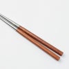 高級料理用箸 盛箸 サティーネ柄 180mm