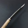 東周作 山師用磨き剣鉈 片刃8寸 青紙鋼 鞘付き 土佐火造り鉈 峰