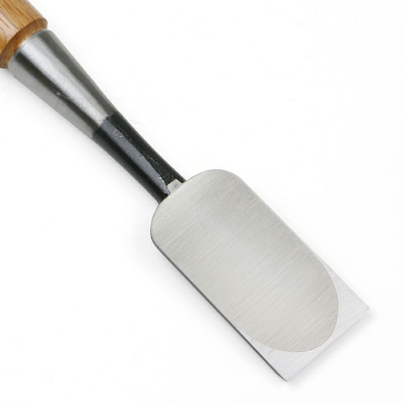 本職用 高級 中薄鑿 48mm白紙鋼 ほんまもんオリジナル 拡大裏