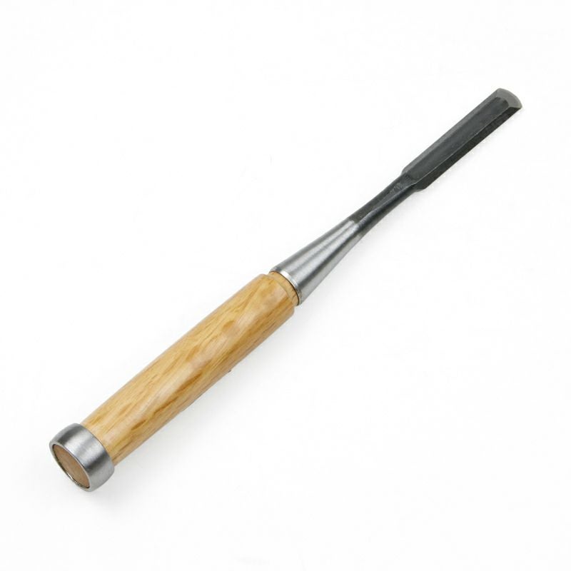 本職用 高級 裏丸追入鑿 12mm 白紙鋼 ほんまもんオリジナル 全体