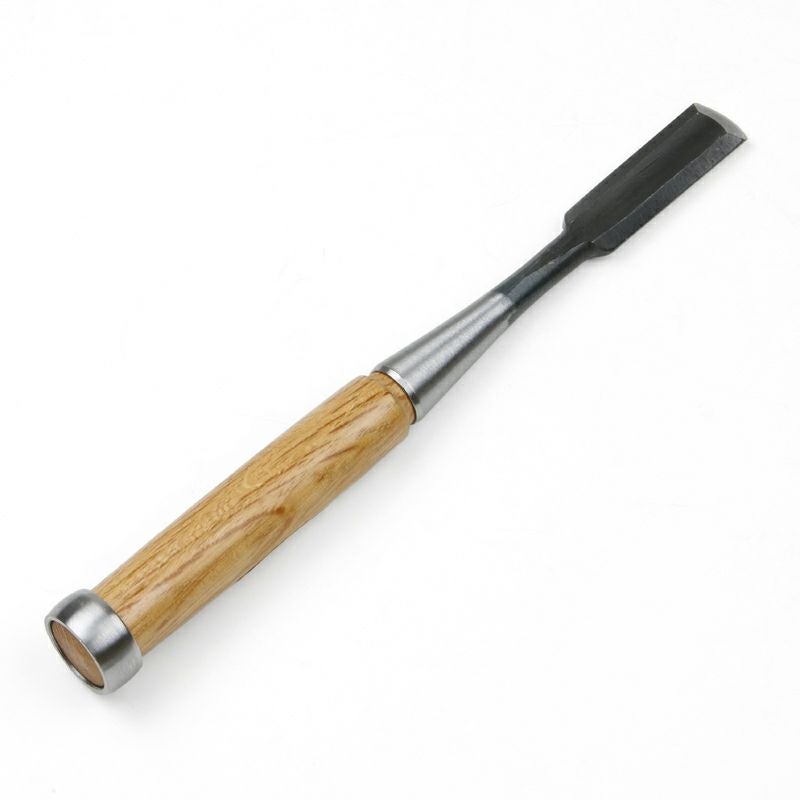 本職用 高級 裏丸追入鑿 18mm 白紙鋼 ほんまもんオリジナル 全体