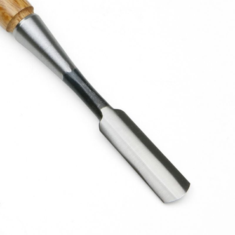 本職用 高級 裏丸追入鑿 18mm 白紙鋼 ほんまもんオリジナル 拡大裏