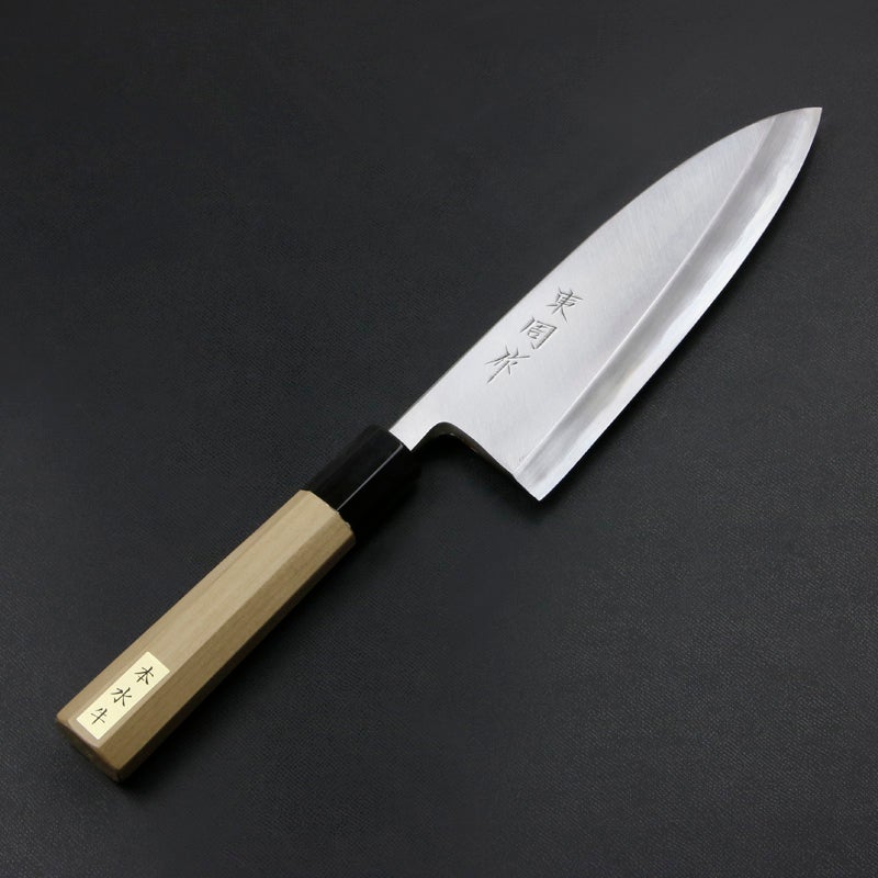 古式鍛造 出刃包丁 180mm 青紙2号鋼