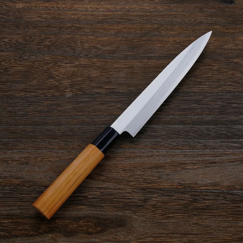 柳刃包丁 片刃 180mm 青紙2号 桜柄 一般家庭向け | 厳選 刃物 道具の