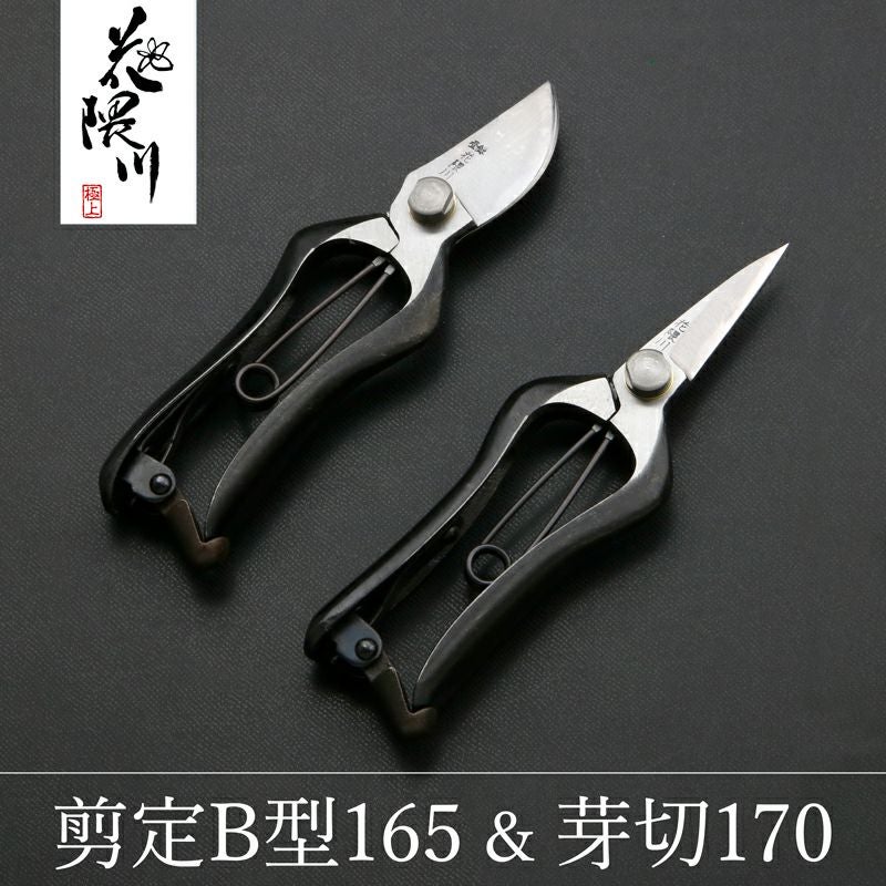 花隈川 ギフトBOX 剪定鋏B165 & 芽切鋏170両刃 園芸鋏セット | 厳選