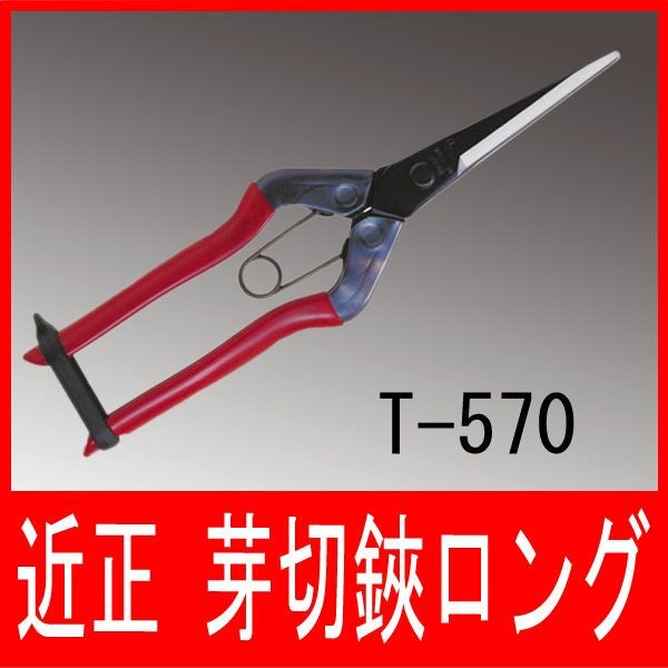 近正 芽切鋏 ロング T-570 芽切ばさみ | 厳選 刃物 道具の専門店