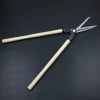 花隈川 刈込鋏 180mm 白紙鋼 鋼付 裏