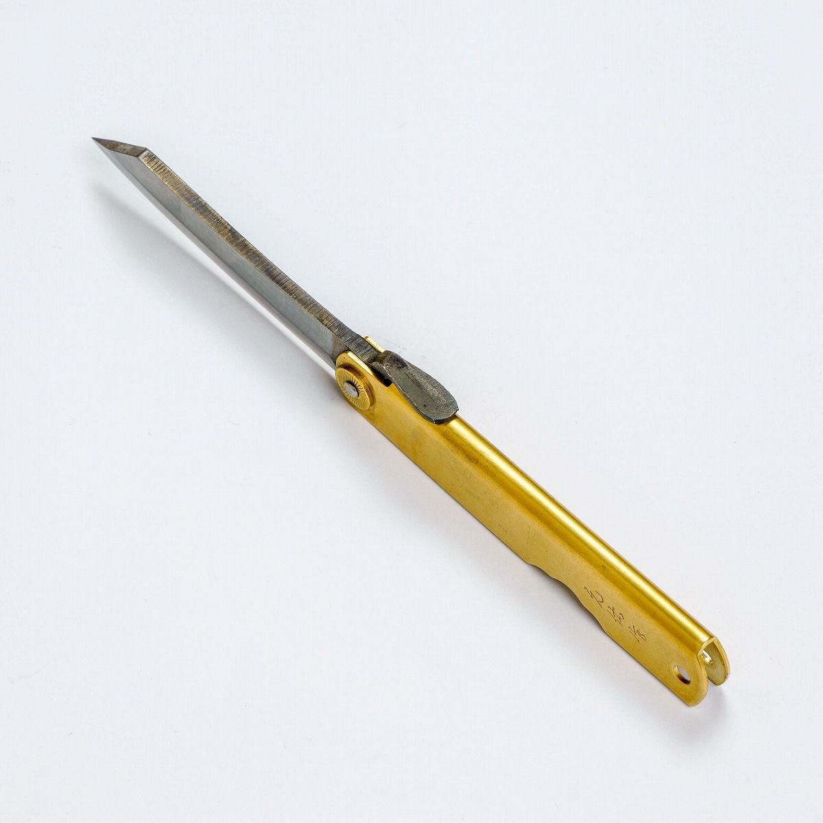 肥後守定駒 特別手造り 真鍮「大」