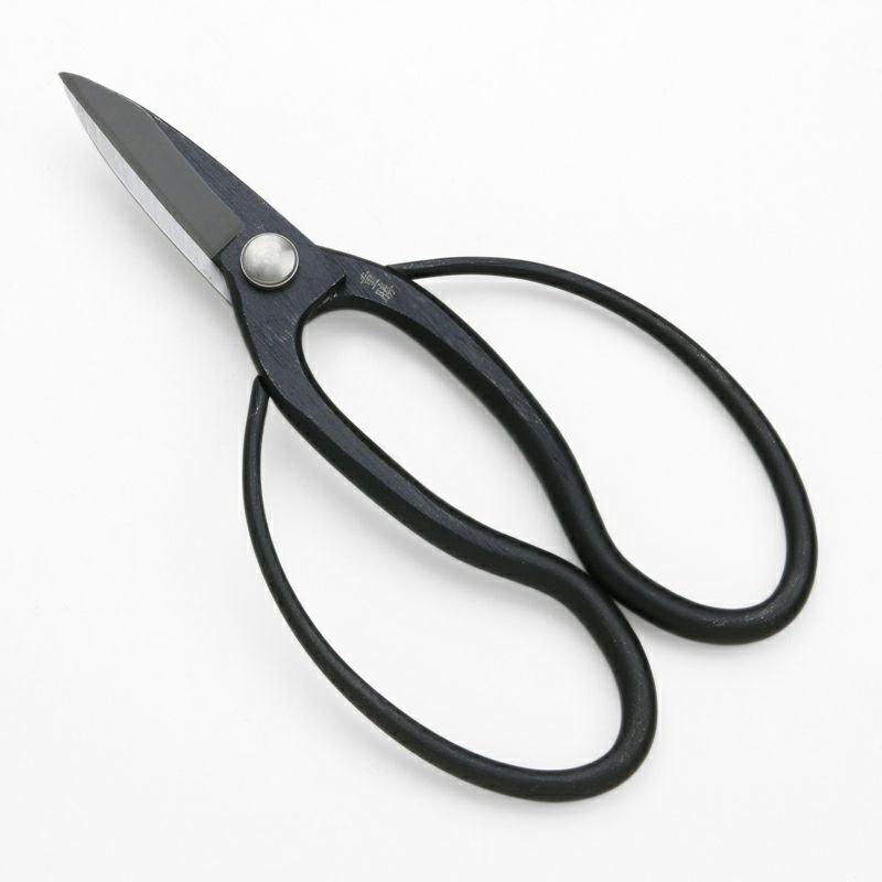 重勝 大久保鋏 180mm 青紙鋼 左利き用 一般家庭向け 全体