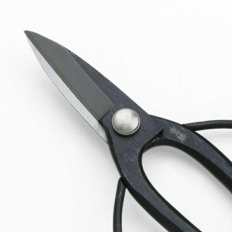 重勝 大久保鋏 180mm 青紙鋼 左利き用 一般家庭向け 刃